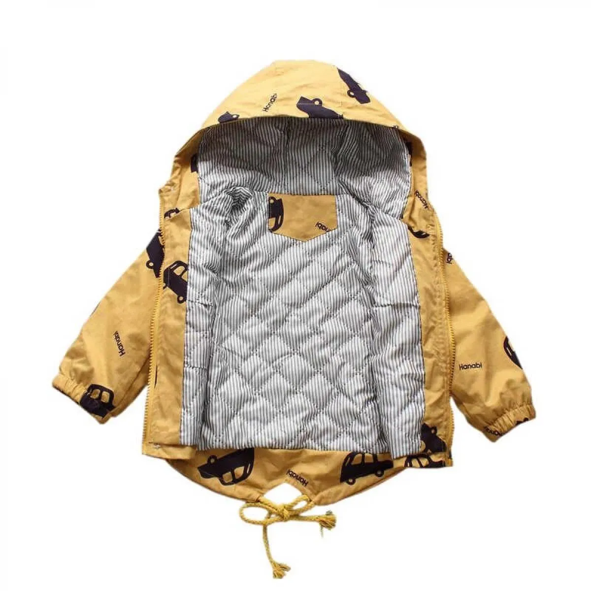 Abbigliamento invernale per bambini Giacche da esterno Ragazzi con cappuccio Capispalla caldo per bambini Giacca a vento Autunno