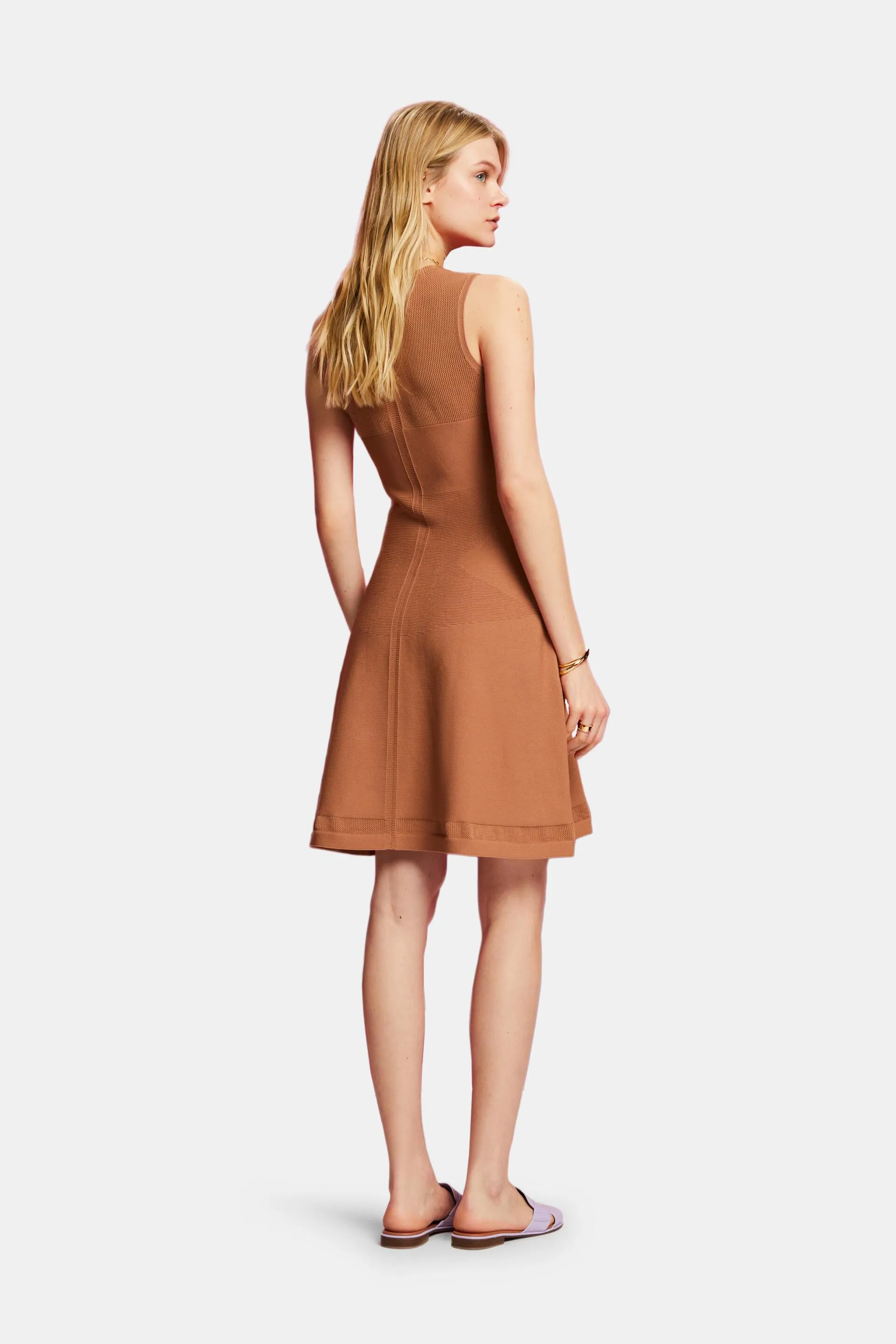 Abito mini in maglia