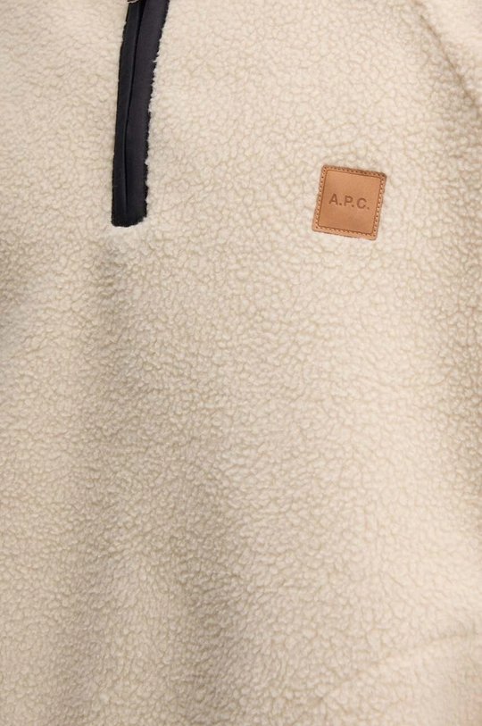 A.P.C. felpa in pile sweat island