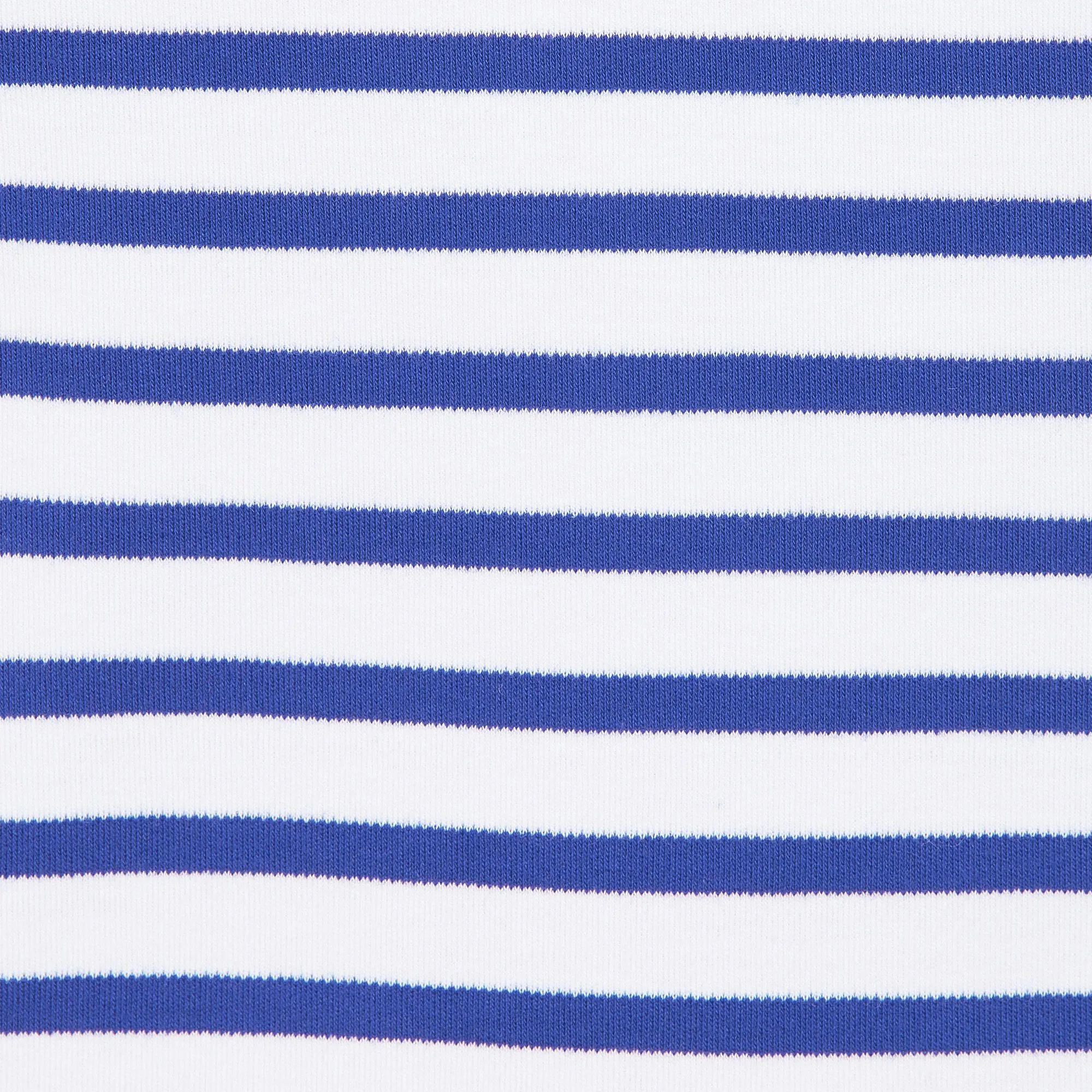  ARMOR LUX   Maglia a righe con scollo a barca in jersey | Bianco