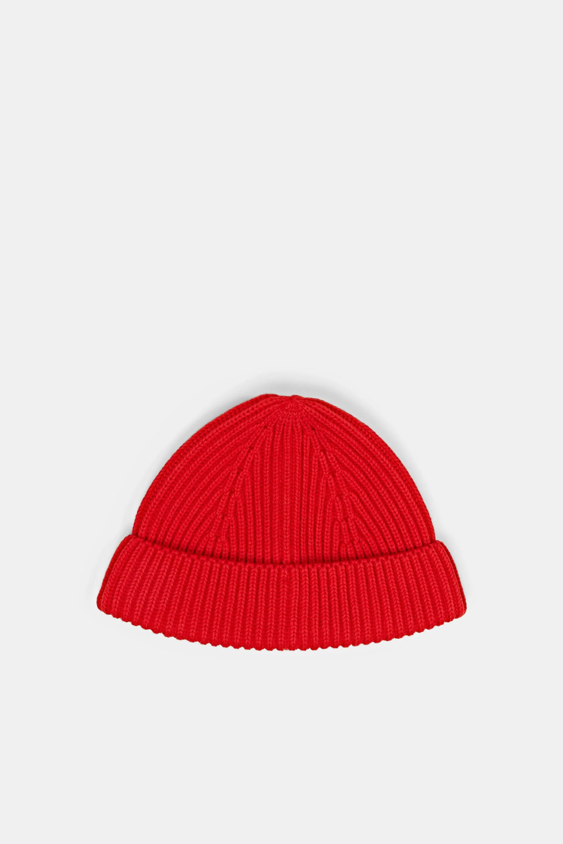 Berretto a maglia a coste, 100% cotone