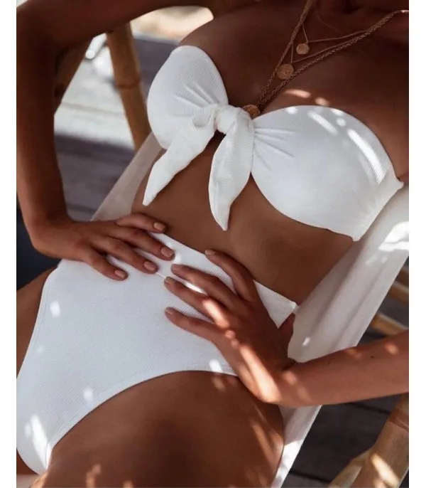 Bikini vita alta dolcevita