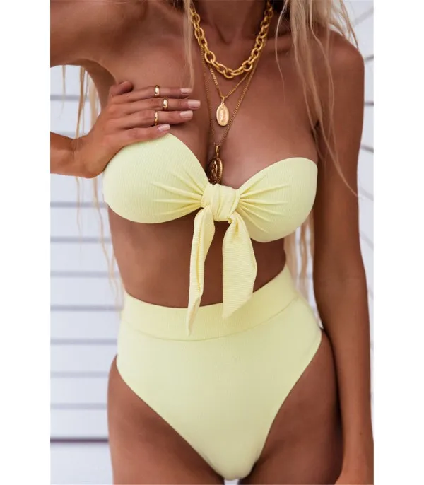 Bikini vita alta dolcevita