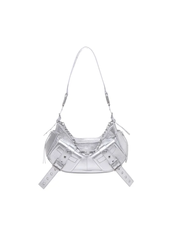 BORSA A SPALLA Y2K001 IN PELLE