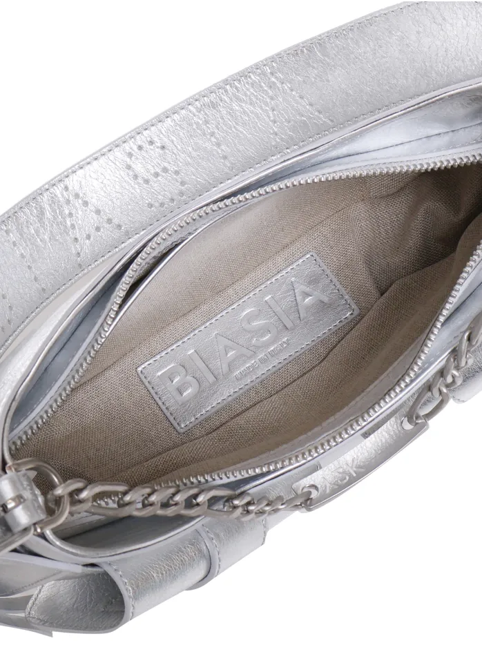 BORSA A SPALLA Y2K001 IN PELLE