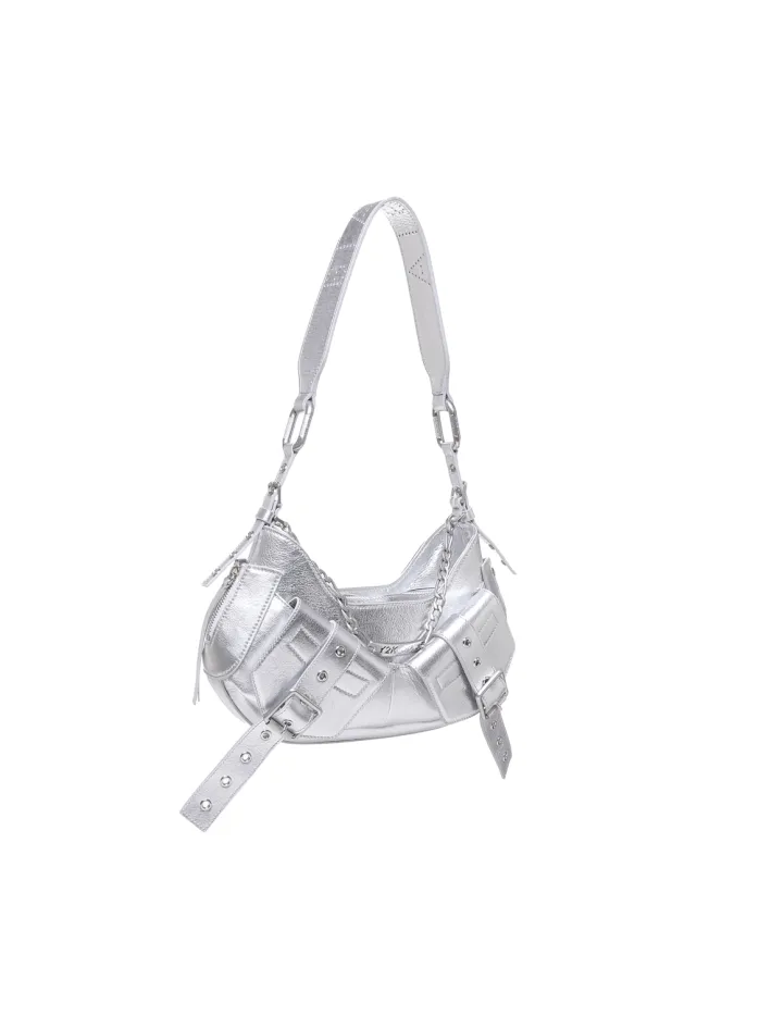 BORSA A SPALLA Y2K001 IN PELLE