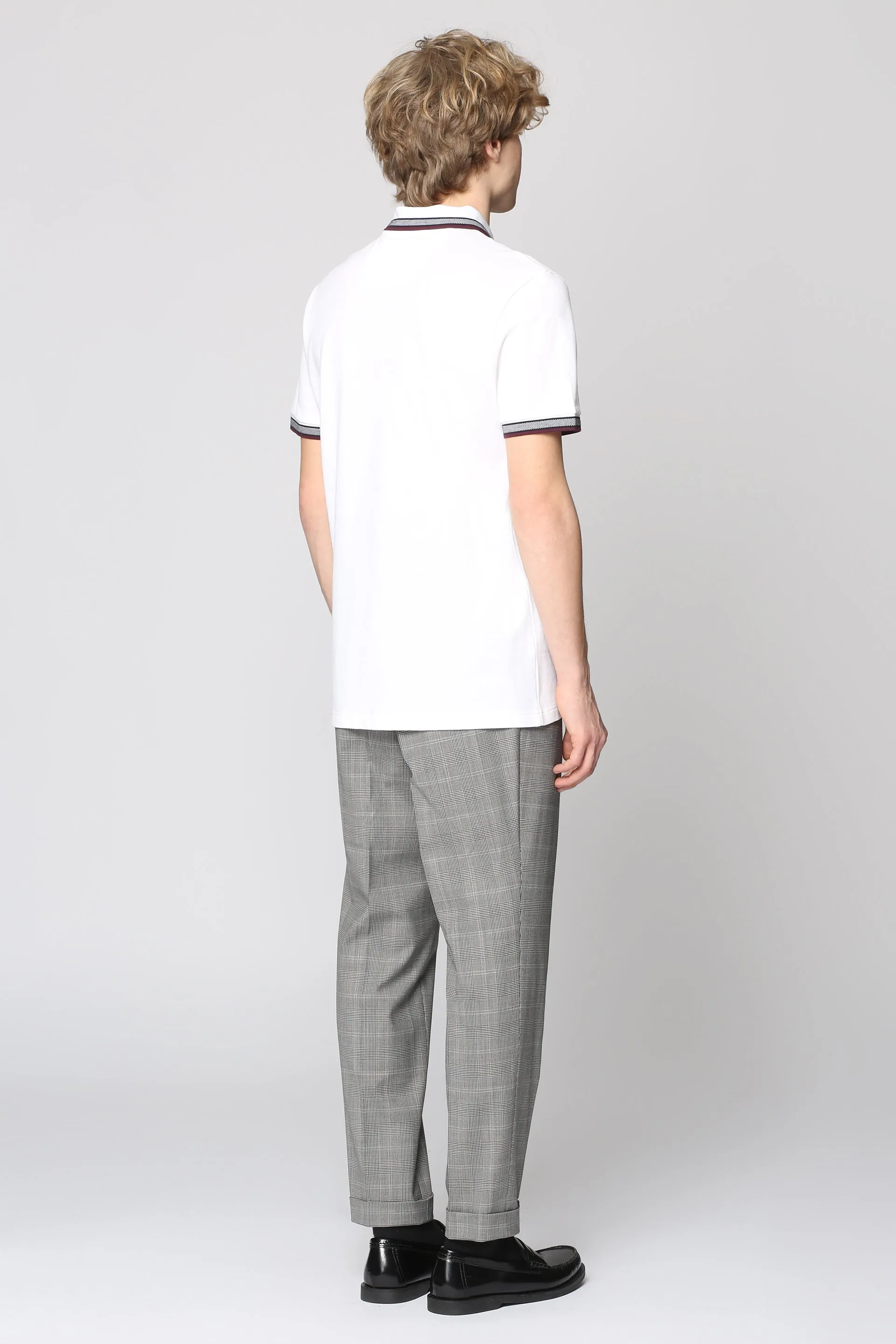 BOSS Pantaloni in motivo Principe di Galles