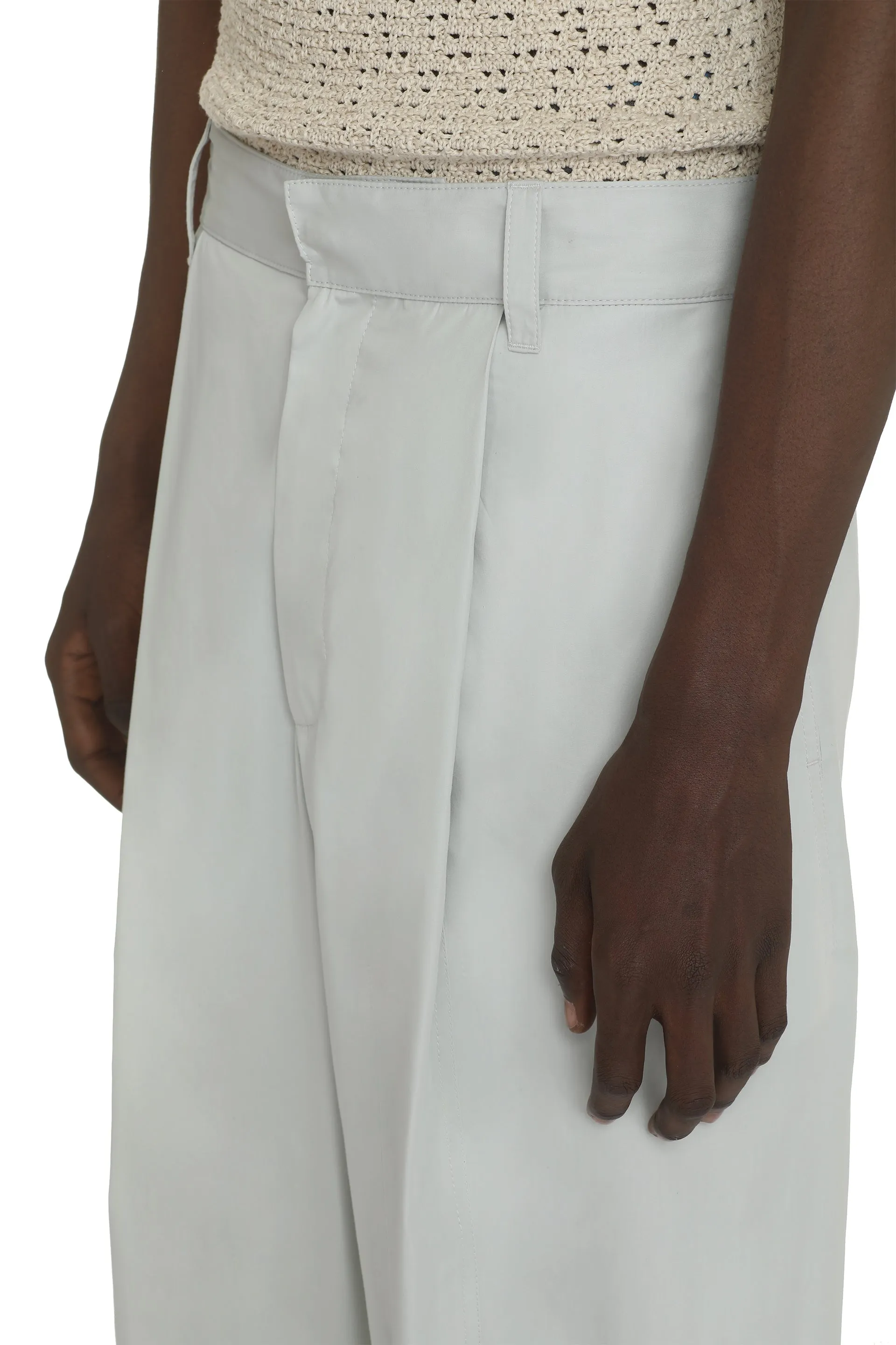 Bottega Veneta Pantaloni in cotone e seta
