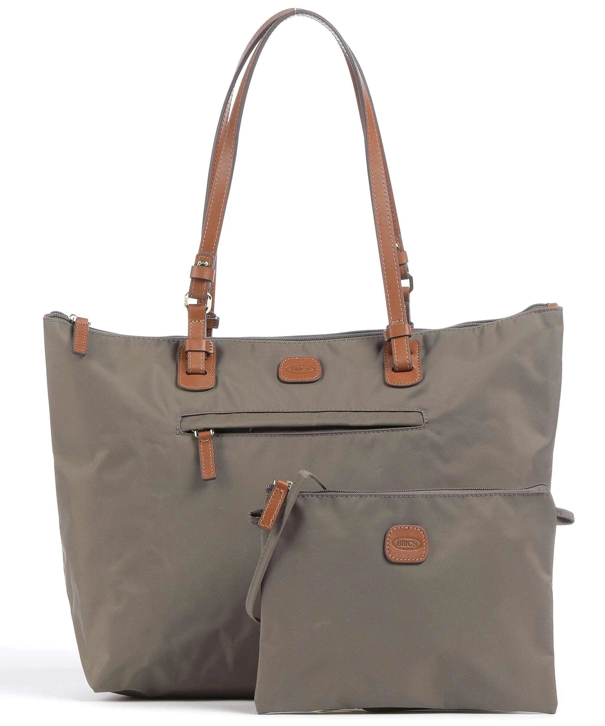  Brics X-Collection Borsa shopper nylon taupe  