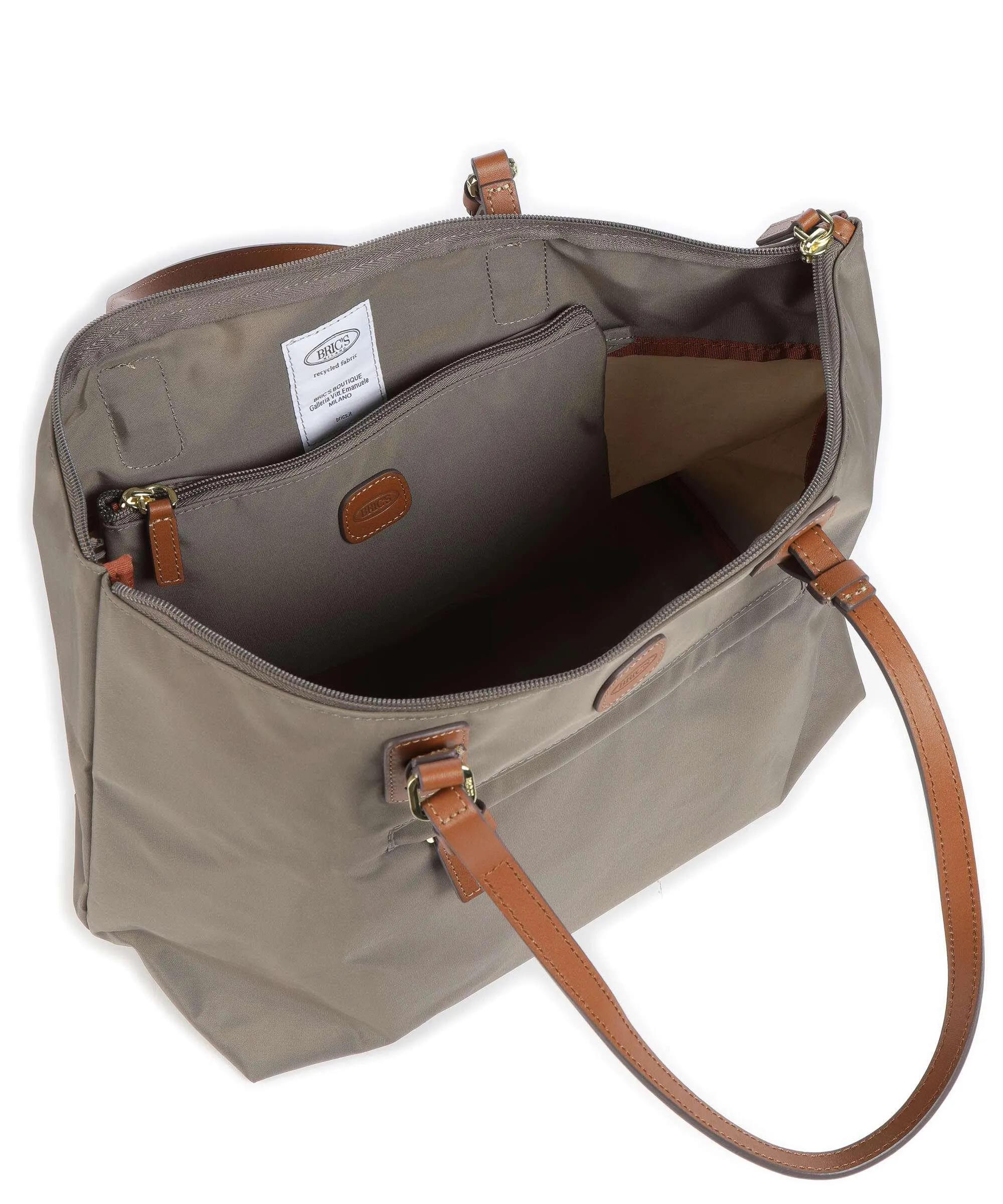 Brics X-Collection Borsa shopper nylon taupe  