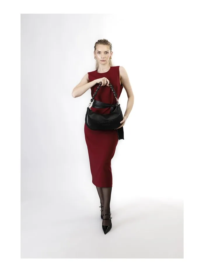CAFENOIR  BORSA A SPALLA YC0711 NERO