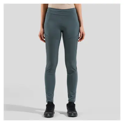 Calzamaglia lunga Odlo Ascent Donna Grigio