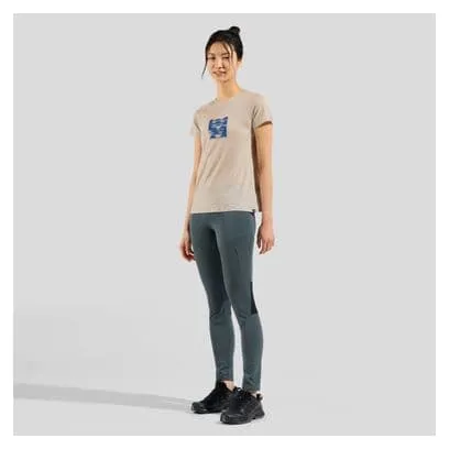 Calzamaglia lunga Odlo Ascent Donna Grigio