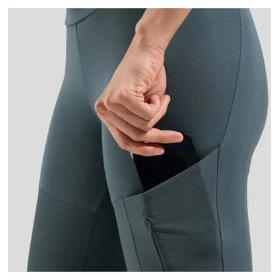 Calzamaglia lunga Odlo Ascent Donna Grigio