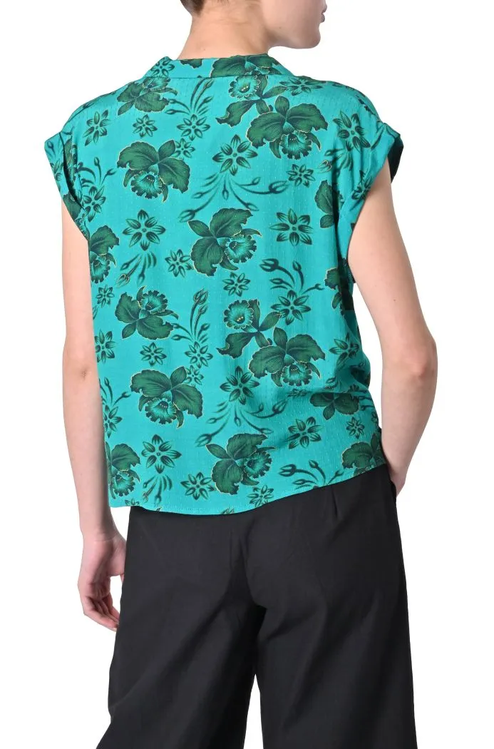 Camicia Coralie con nodo di King Louie