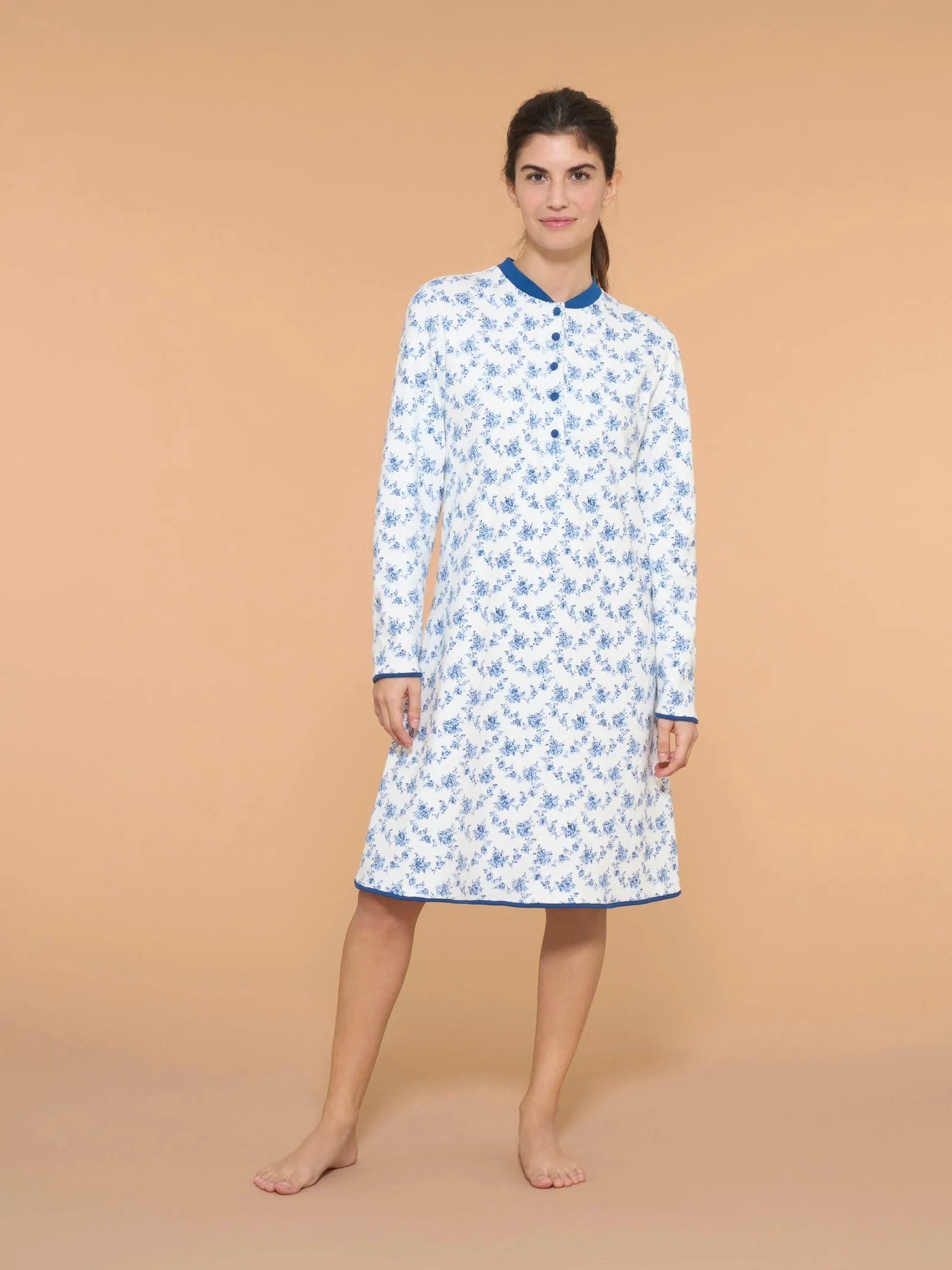 Camicia da notte in interlock di cotone - Fant. Set Sail