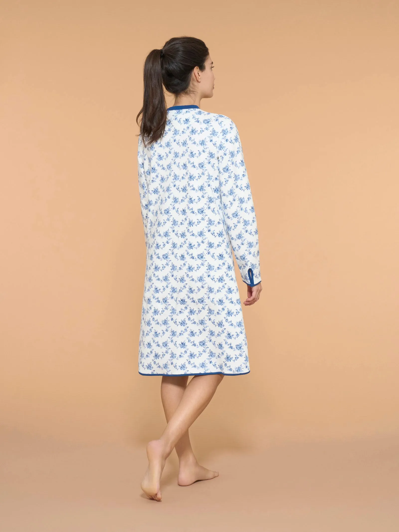 Camicia da notte in interlock di cotone - Fant. Set Sail