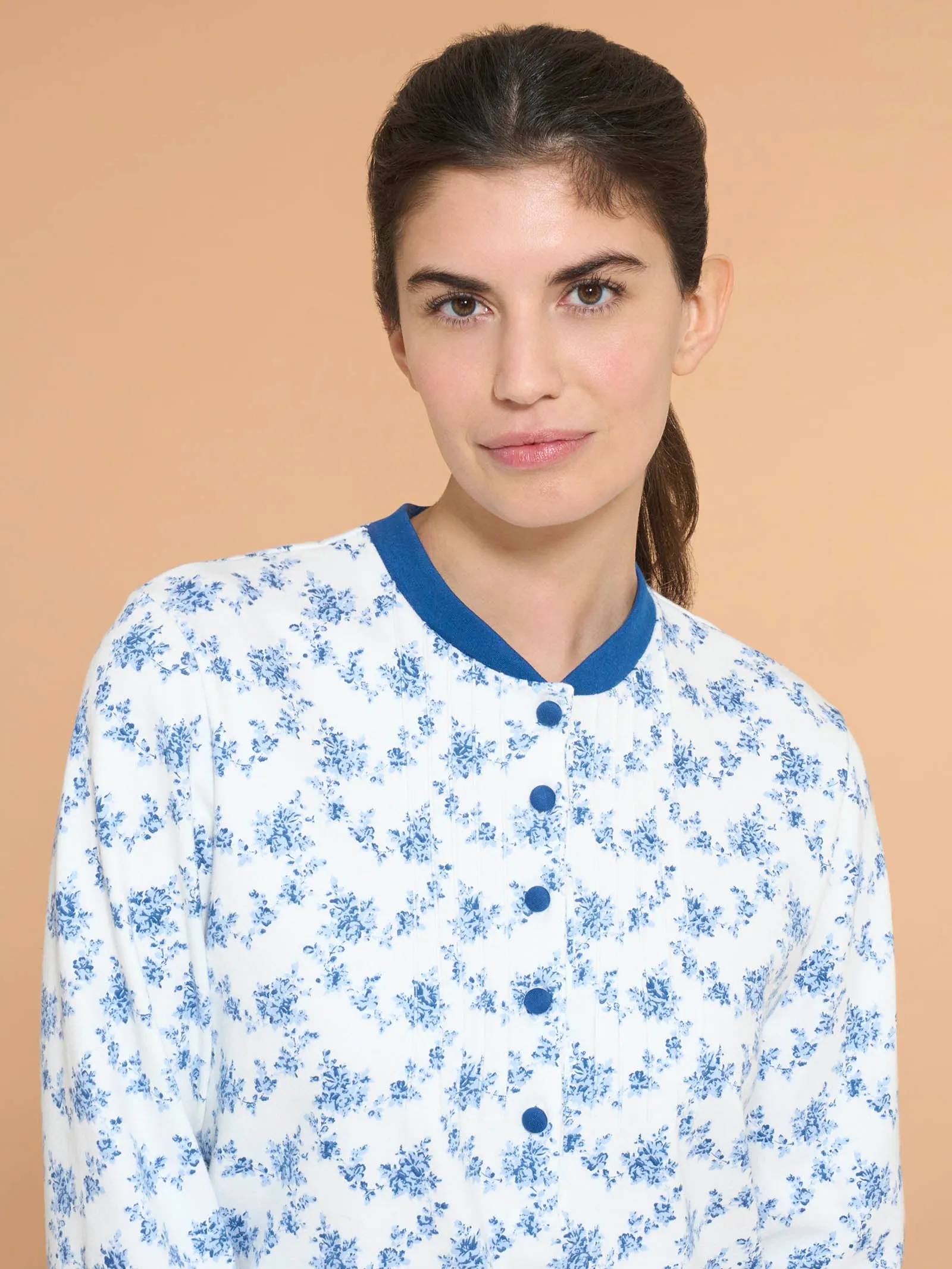 Camicia da notte in interlock di cotone - Fant. Set Sail