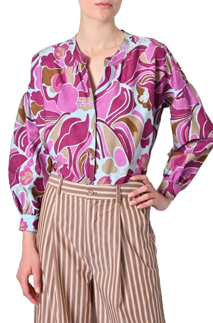 Camicia Fantasia over coreana di Sheare