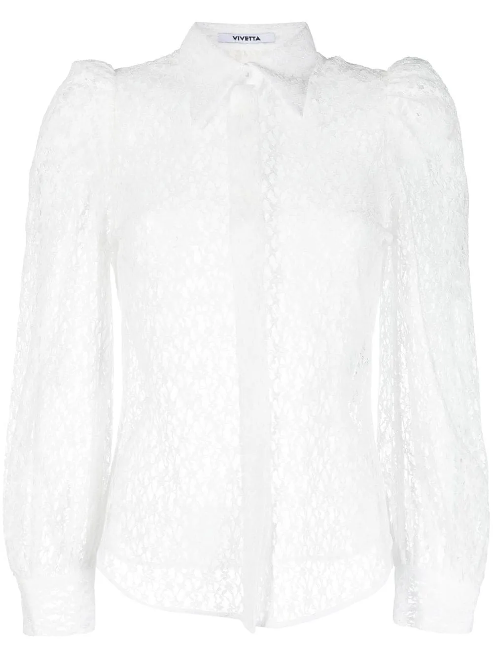 camicia in pizzo