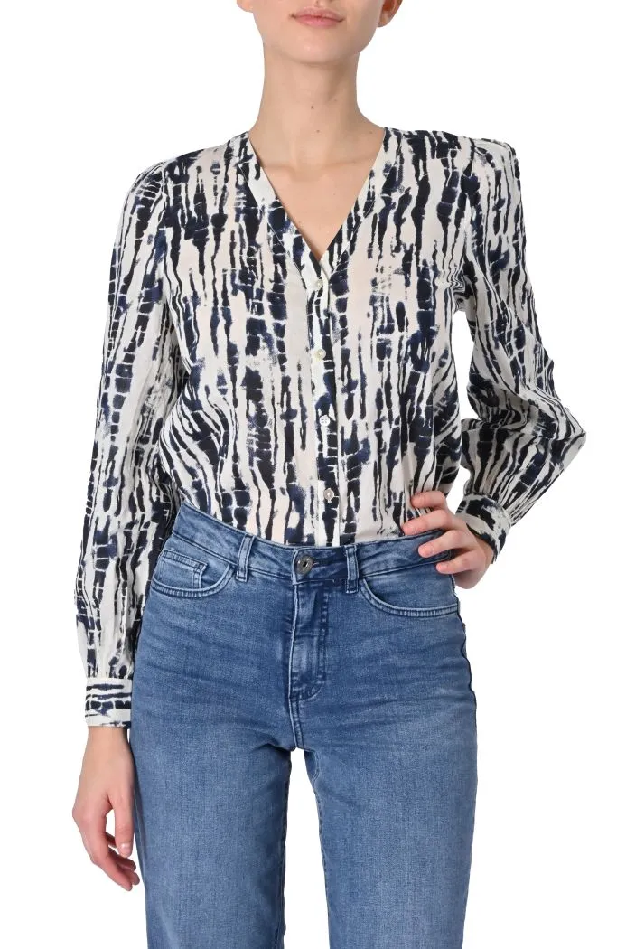 Camicia Simmi stampa astratta di Ichi