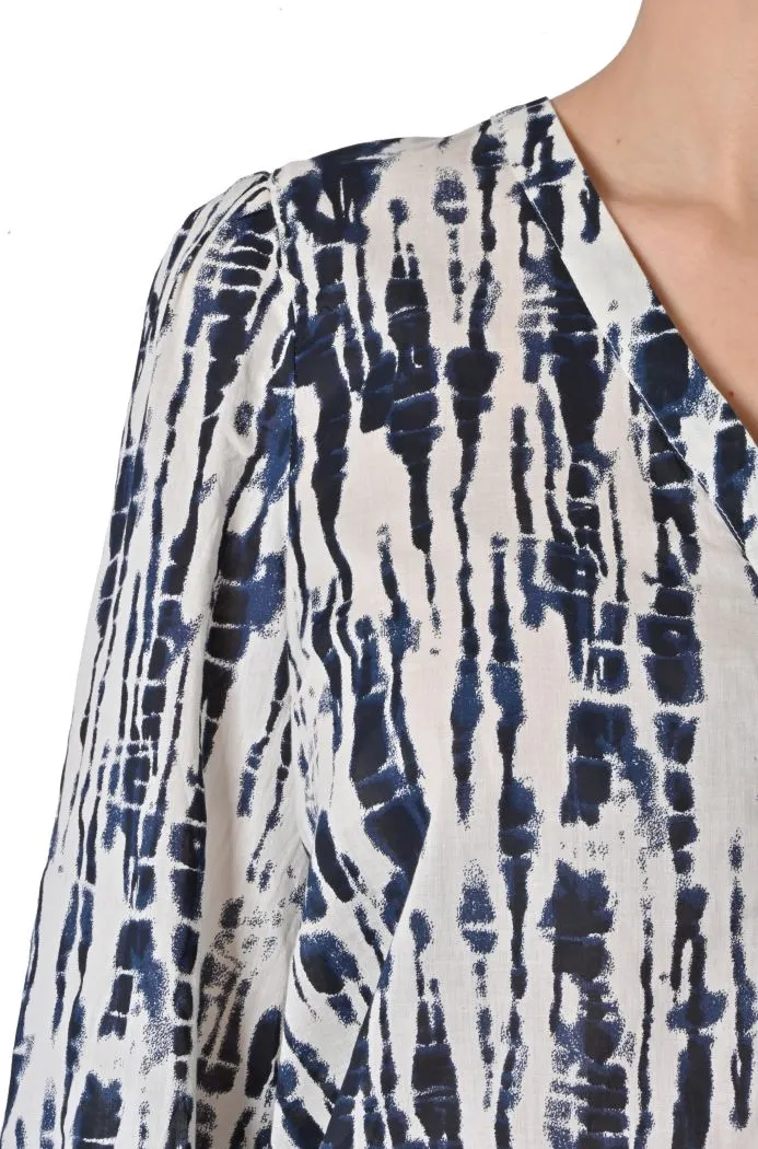 Camicia Simmi stampa astratta di Ichi