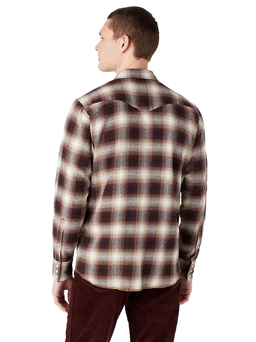 Camicia Uomo in pile Western