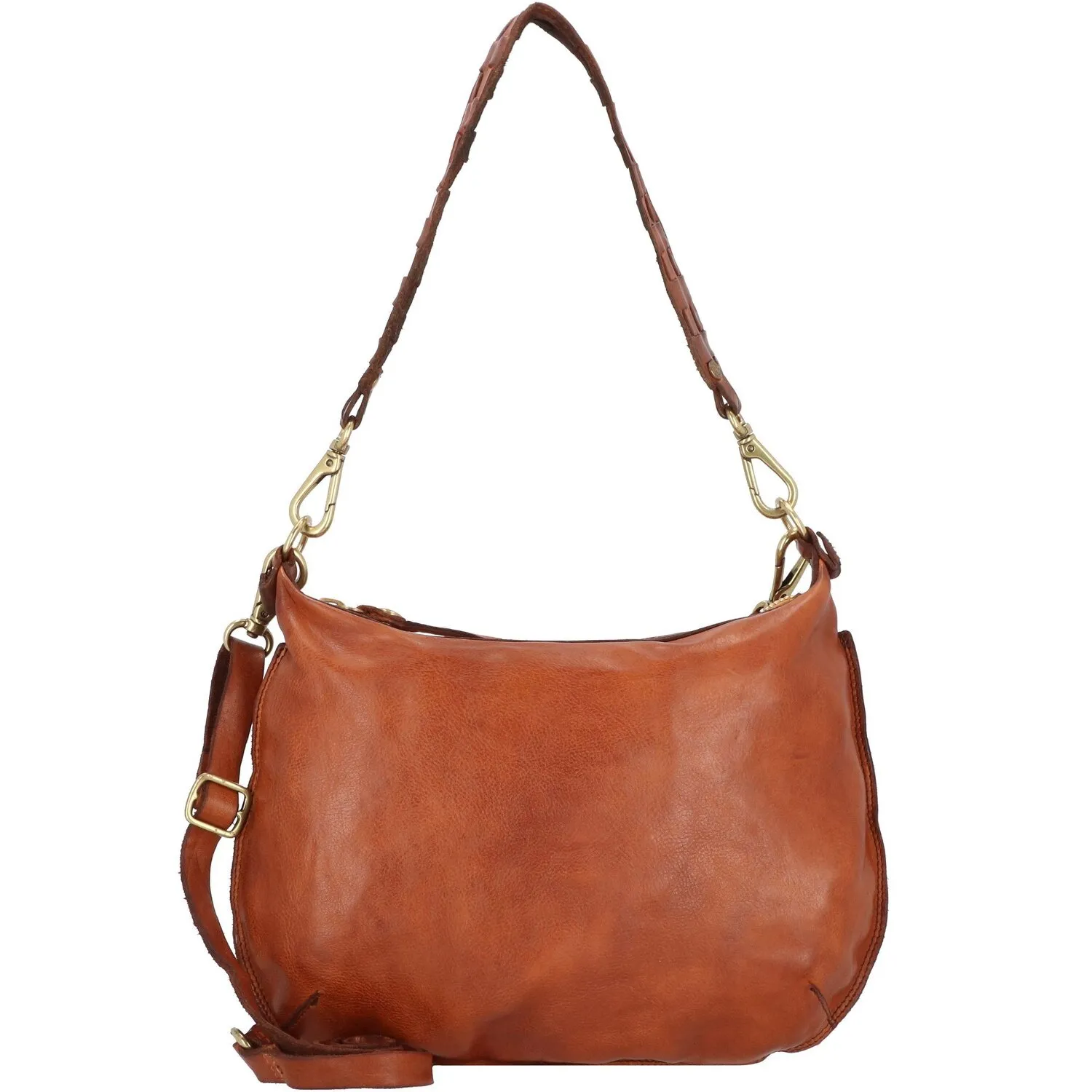 Campomaggi Borsa a tracolla in pelle 34 cm