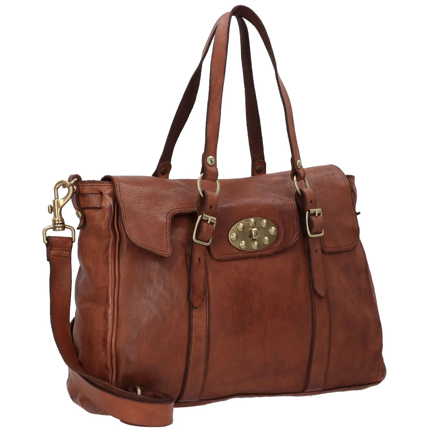 Campomaggi Dione Borsa a tracolla Pelle 40 cm