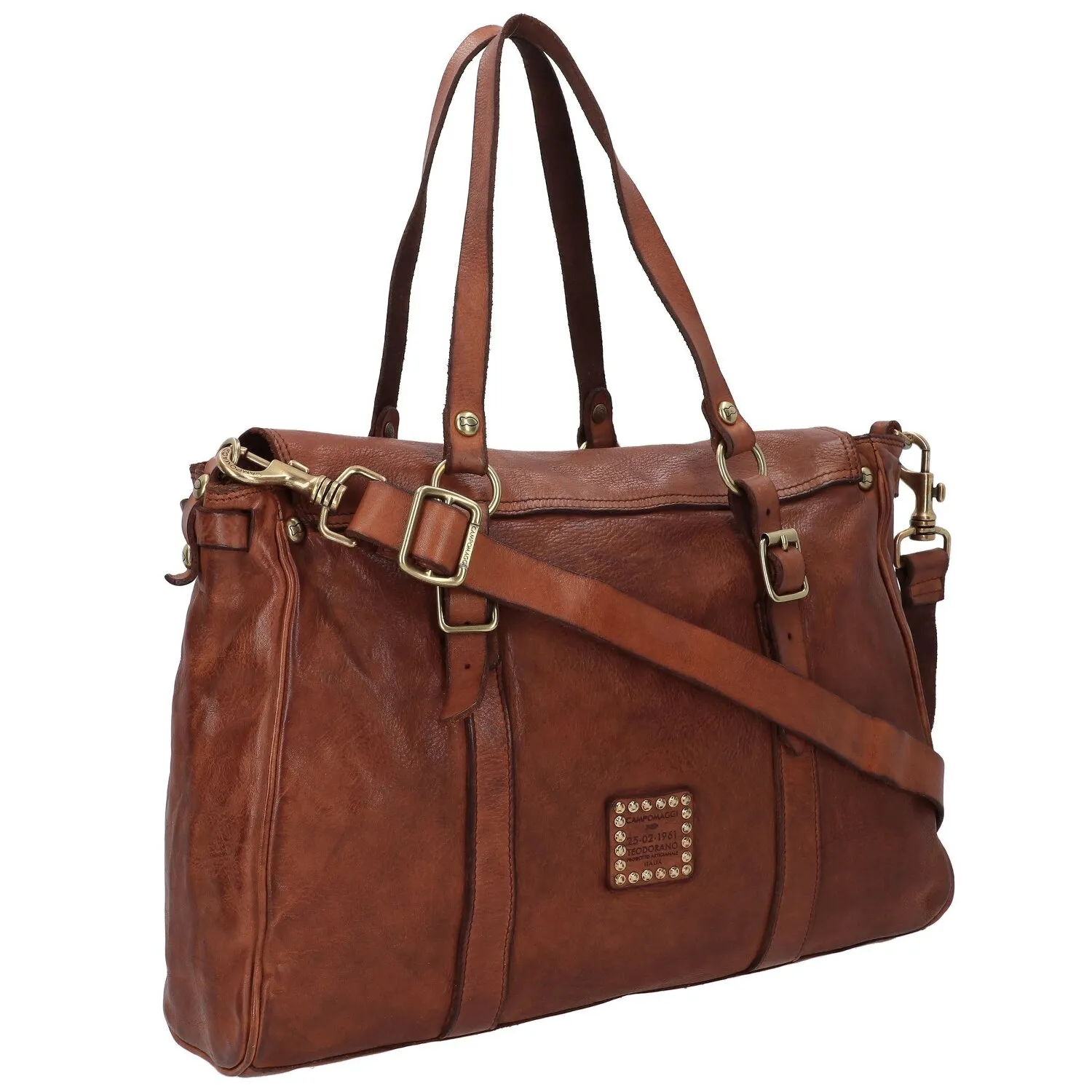 Campomaggi Dione Borsa a tracolla Pelle 40 cm