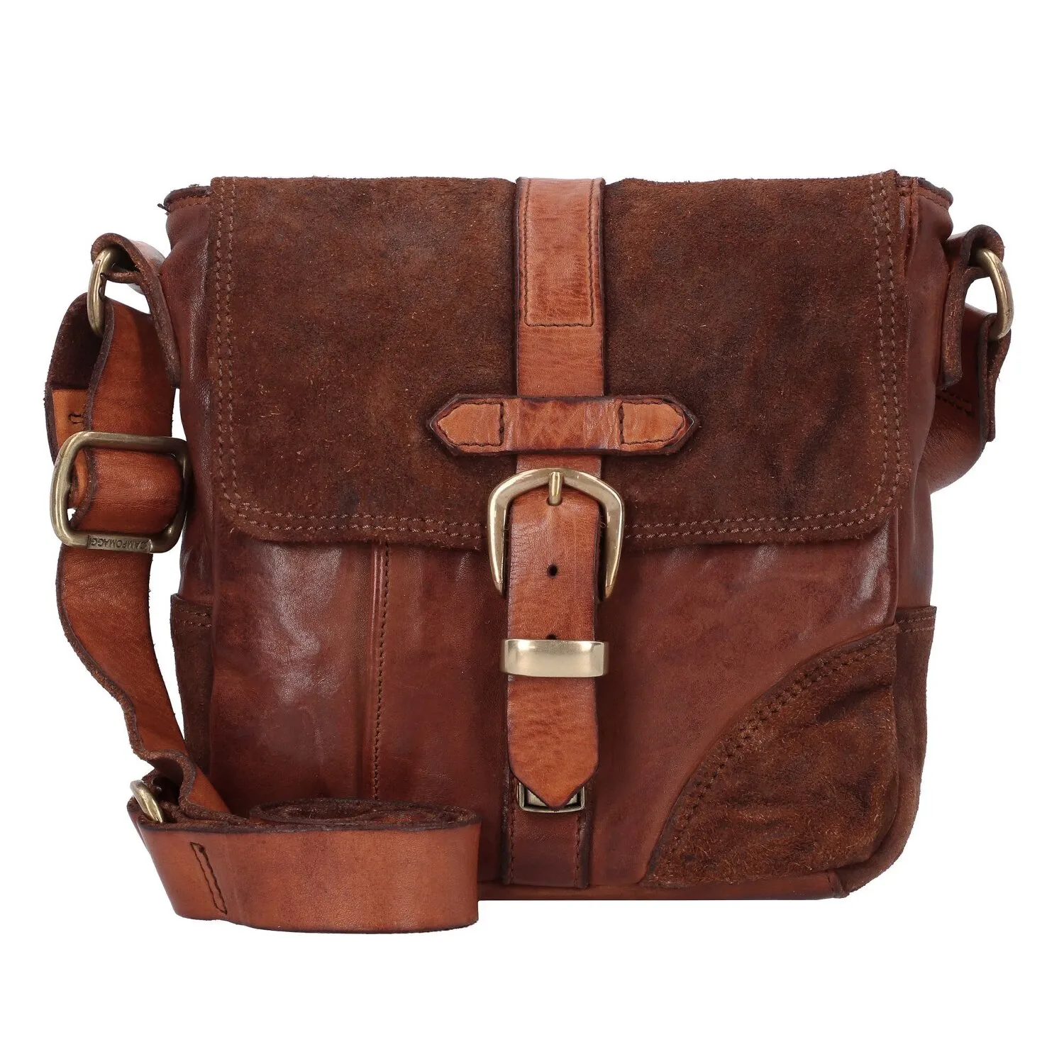 Campomaggi Jacob Borsa a tracolla in pelle 21 cm