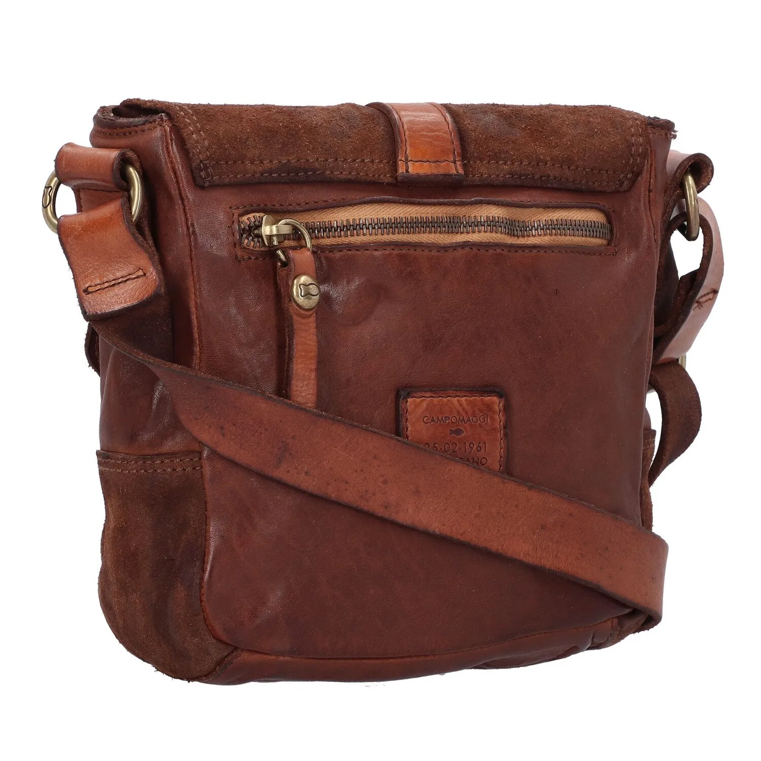 Campomaggi Jacob Borsa a tracolla in pelle 21 cm