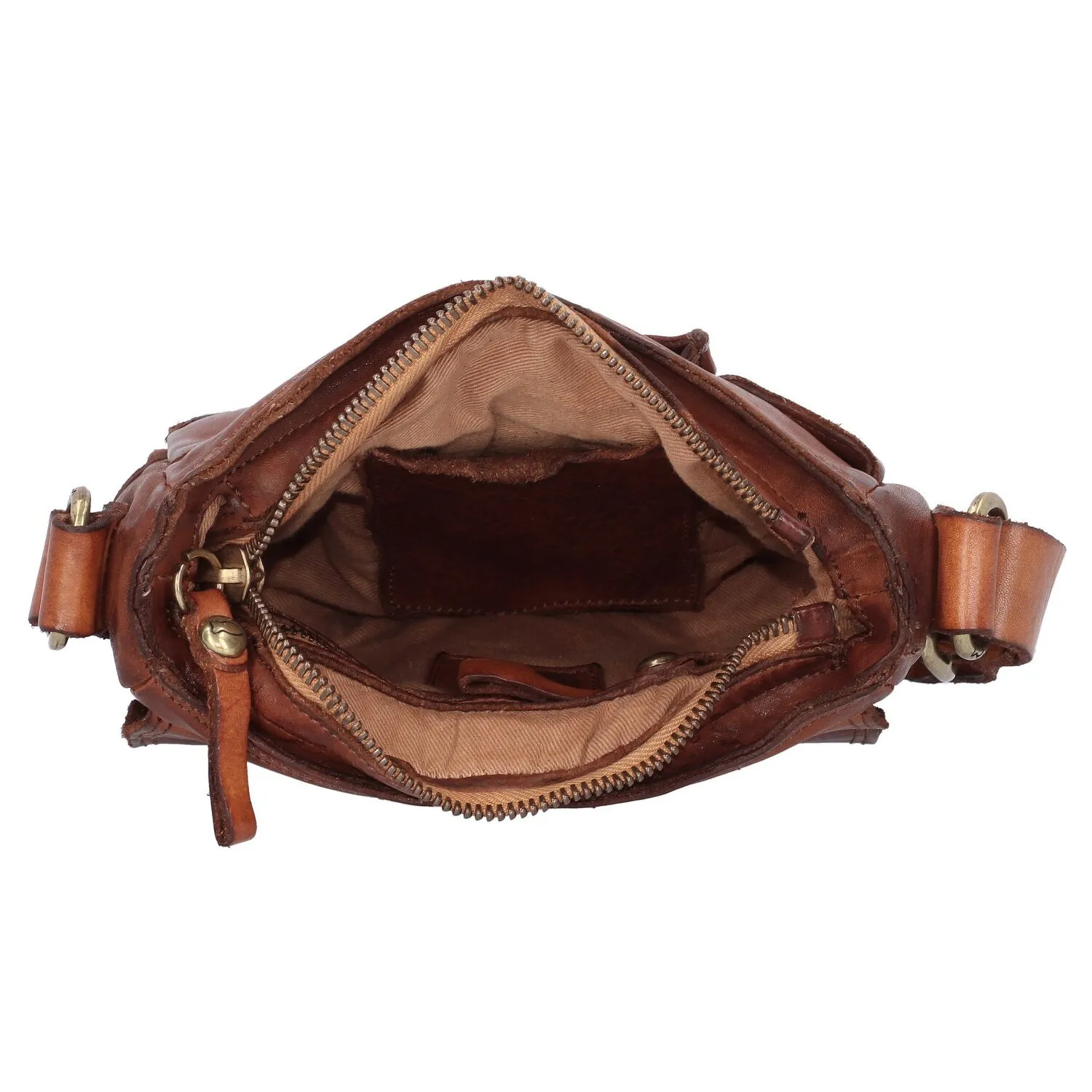 Campomaggi Jacob Borsa a tracolla in pelle 21 cm