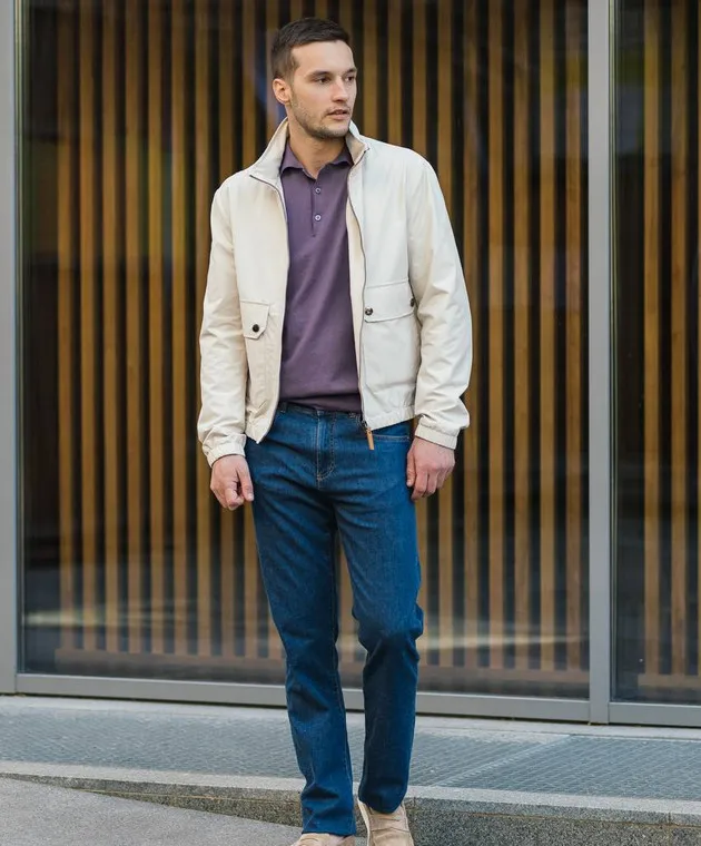 Canali Giacca a vento beige SG02941O40890