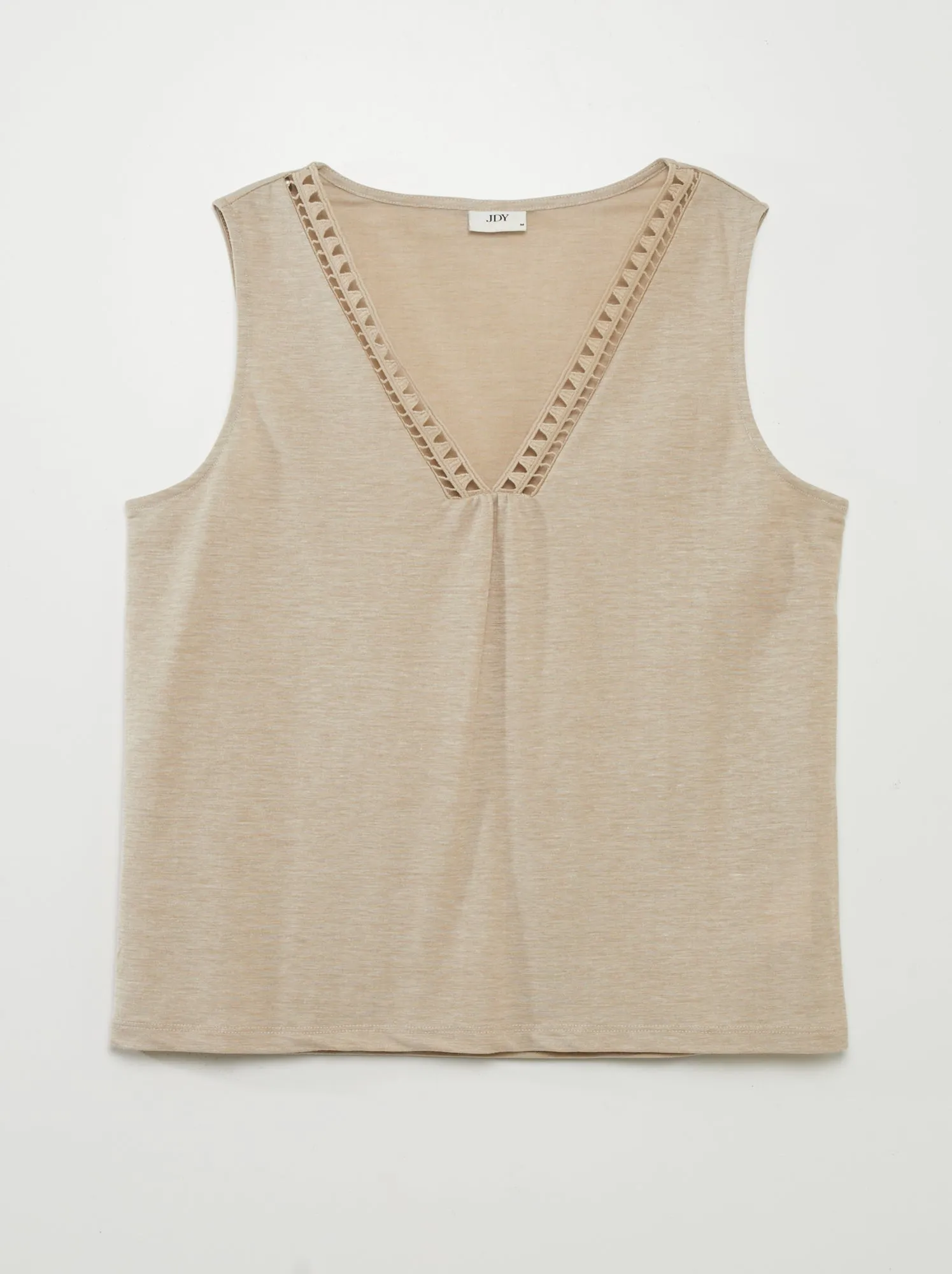 Canotta senza maniche - BEIGE