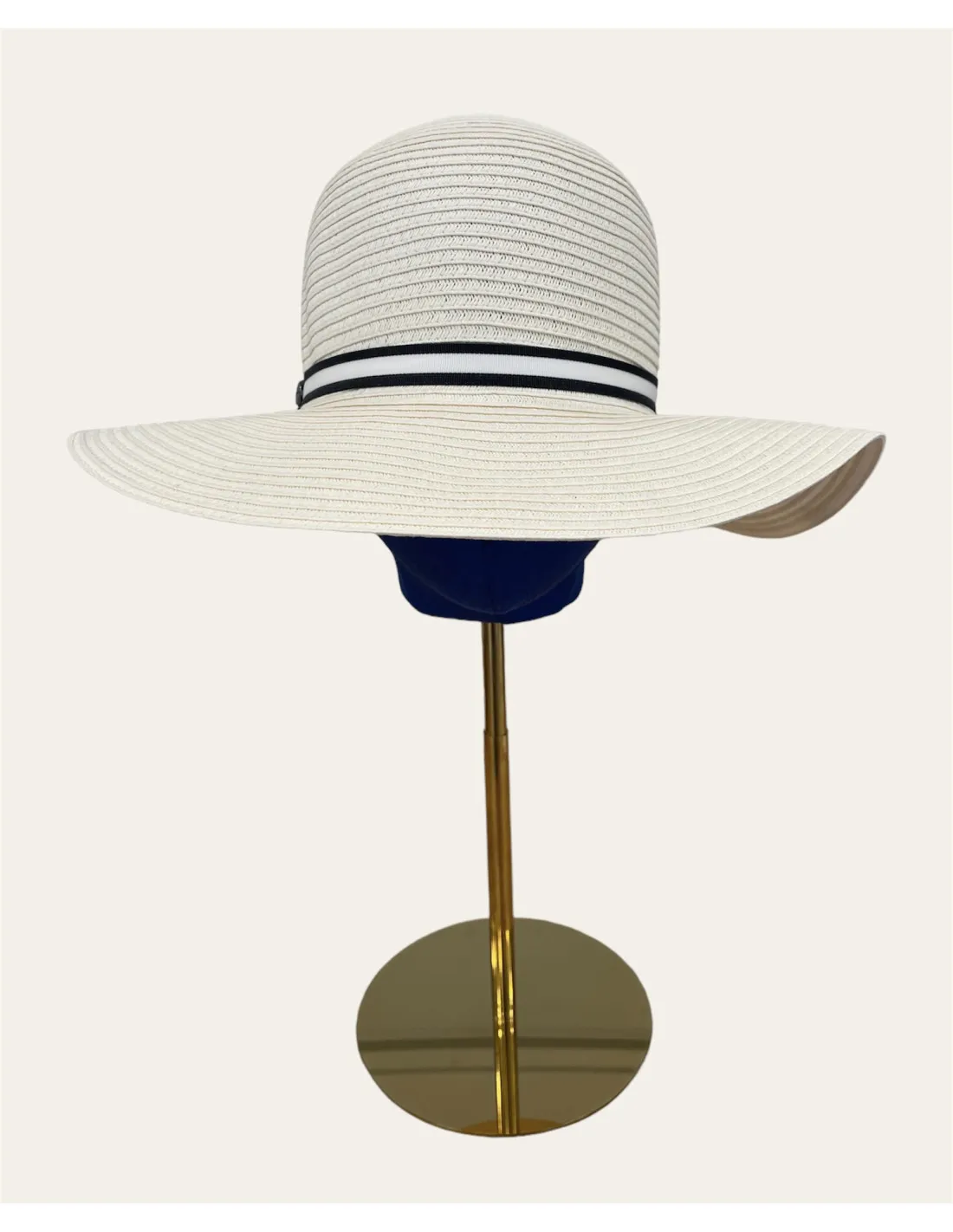 Cappello Borsalino - Giselle Tesa Larga Arrotolabile Bianco