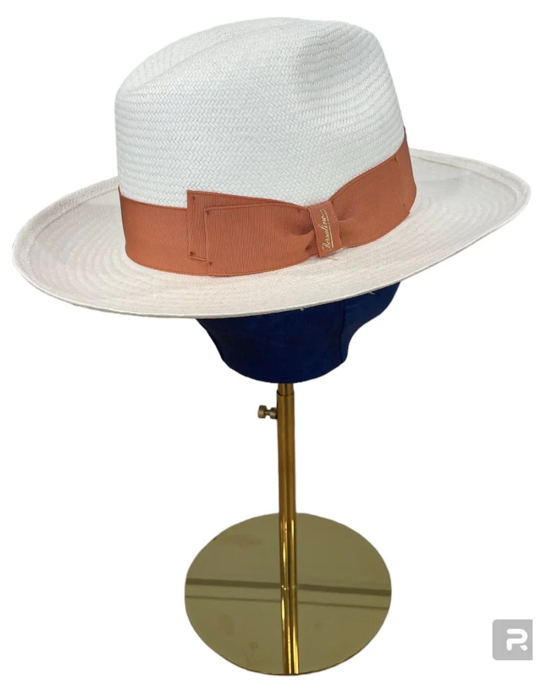 Cappello Borsalino - Giulietta Panama fine tesa larga - Orange
