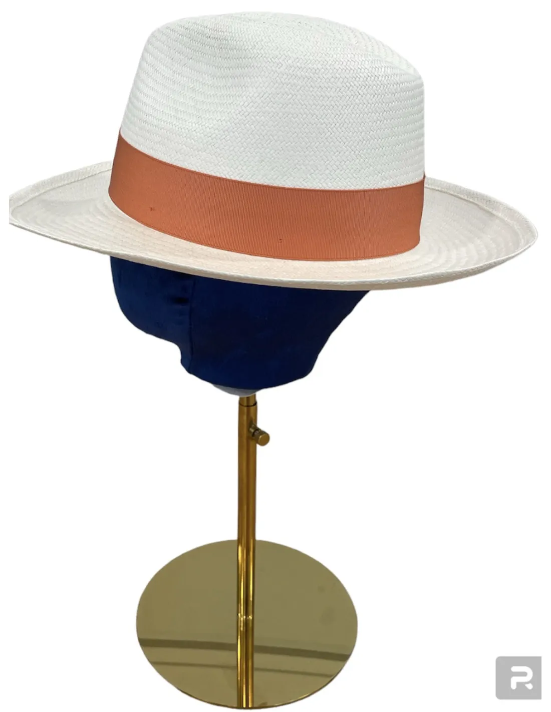 Cappello Borsalino - Giulietta Panama fine tesa larga - Orange