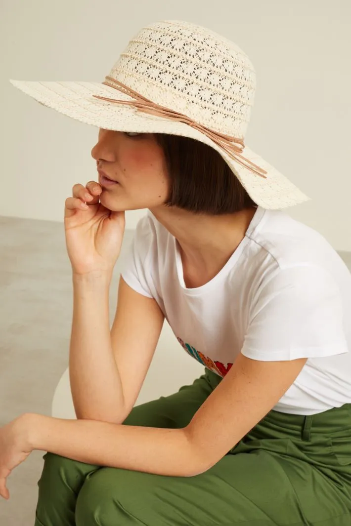 Cappello macramè