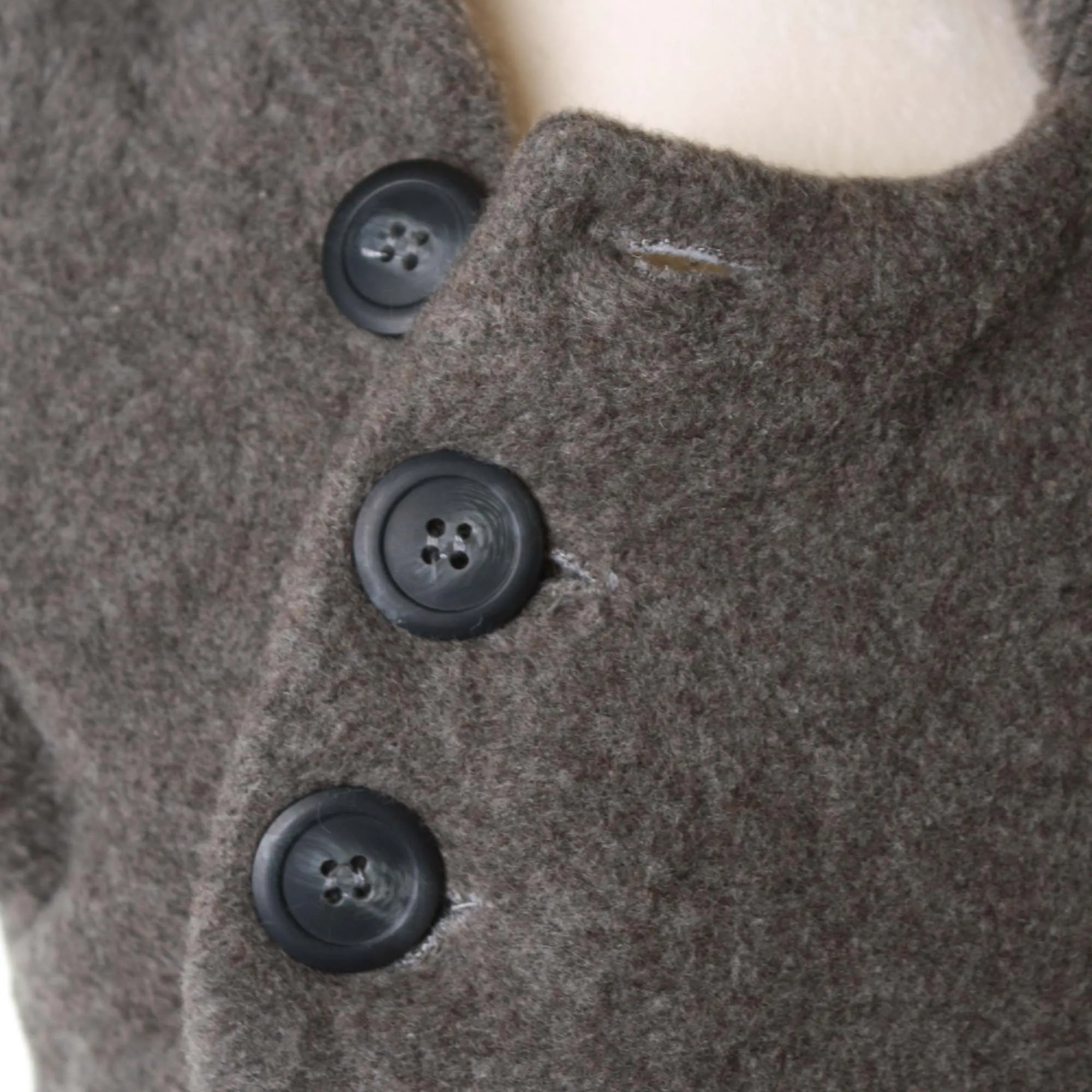 Cappottino Claudi In Pile Grigio