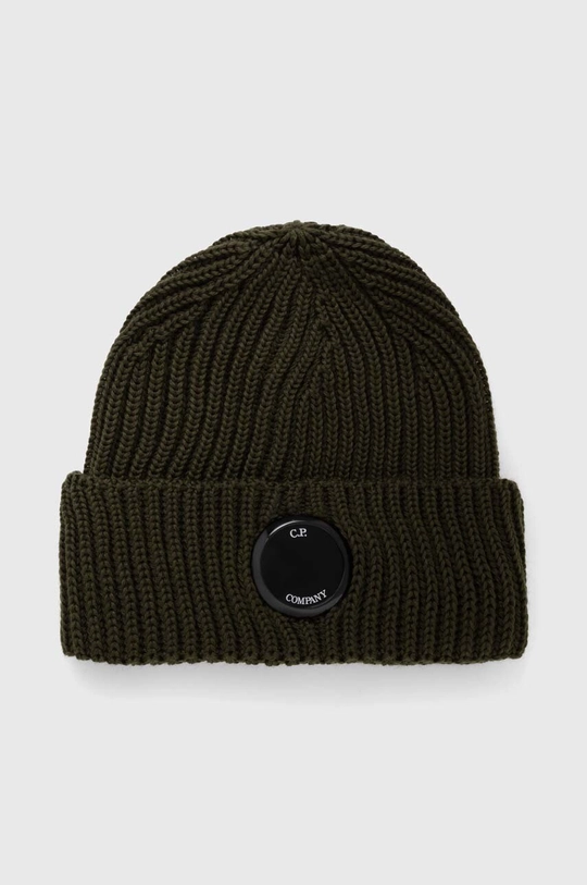 C.P. Company berretto in lana EXTRAFINE MERINO WOOL LENS BEANIE