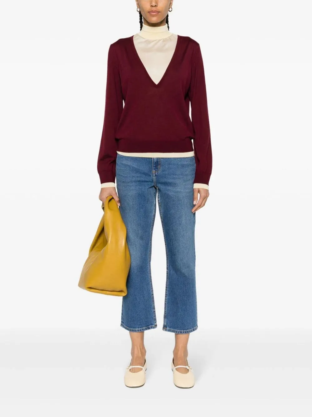 Crop Flare Jeans