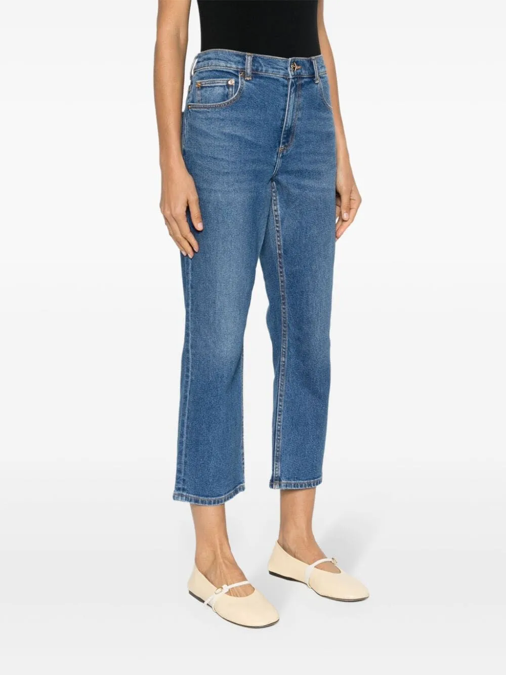 Crop Flare Jeans