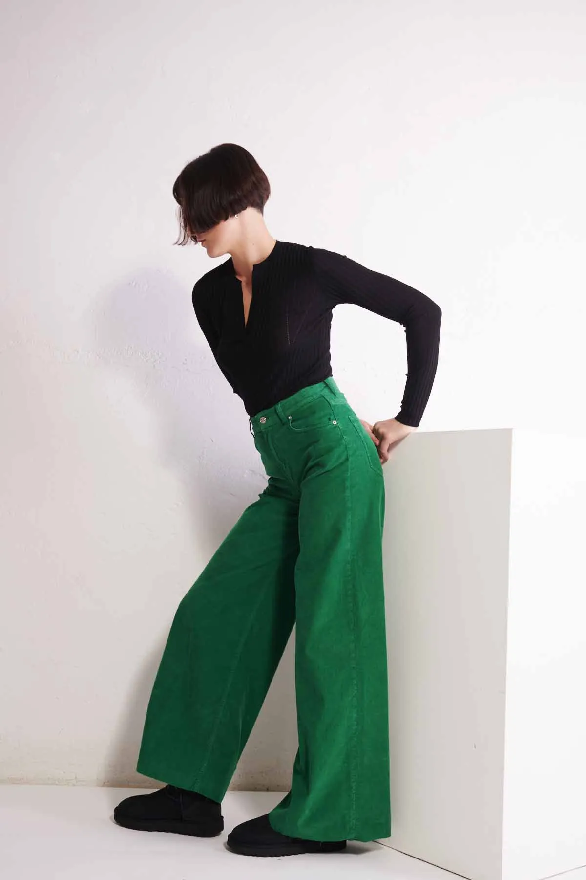 DEPARTMENT FIVE  Pantalone 5 tasche a palazzo Raly