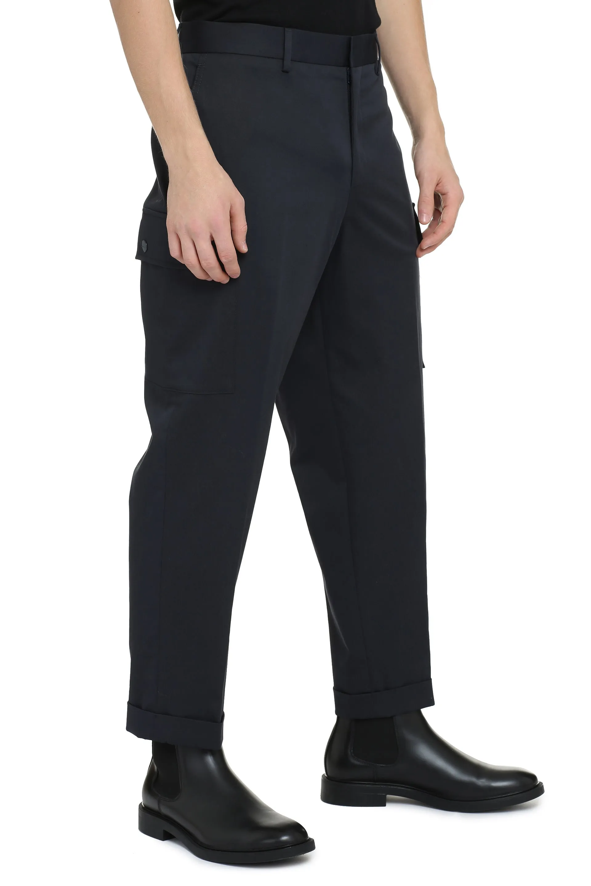 Etro Pantaloni cargo in cotone