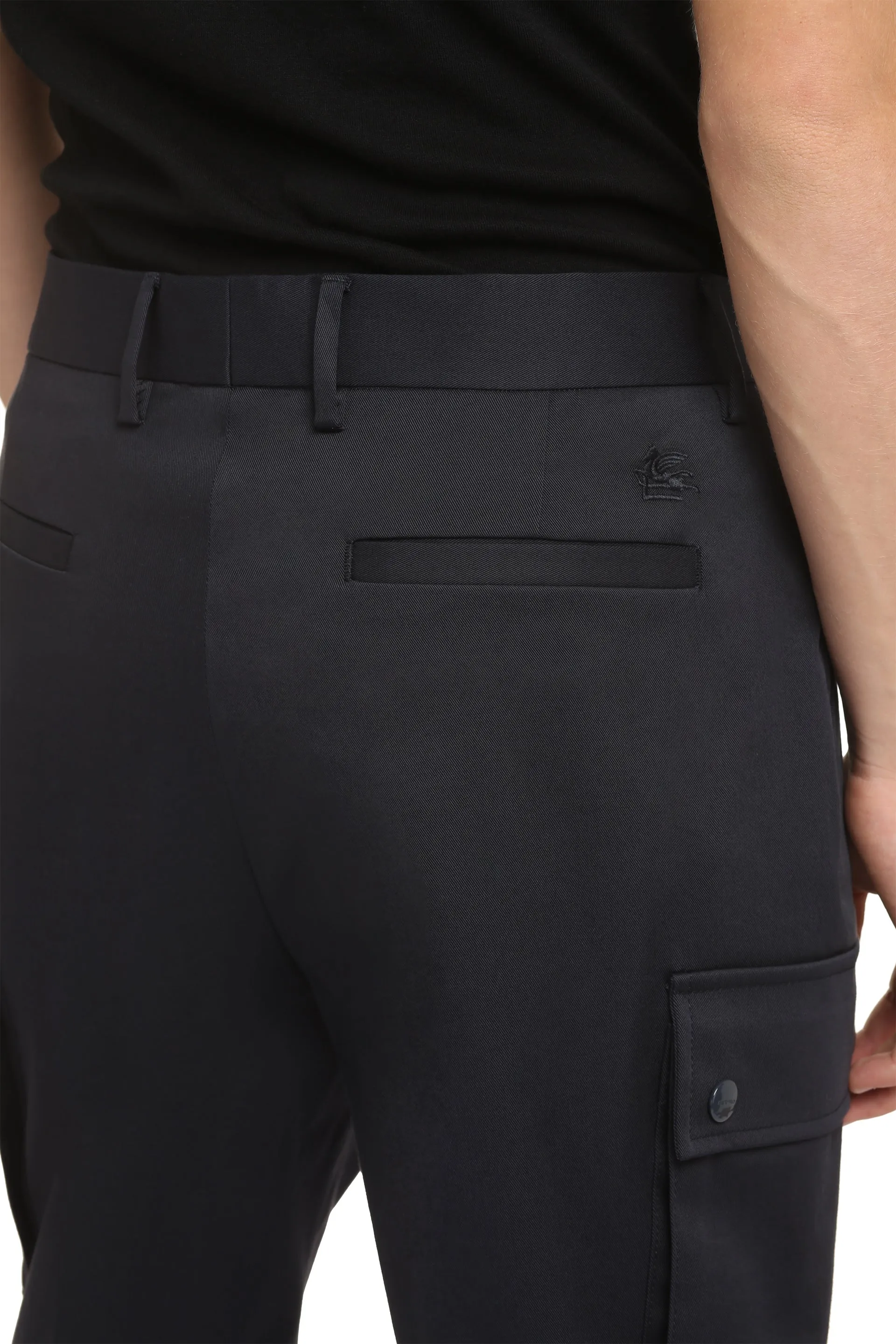 Etro Pantaloni cargo in cotone
