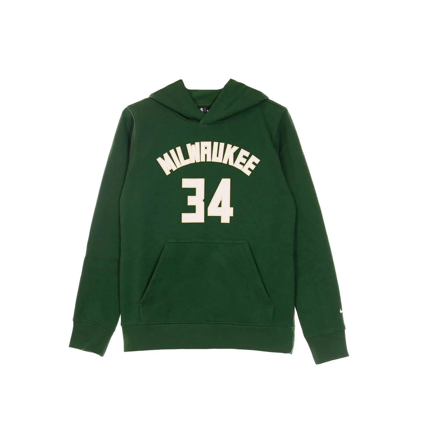 Felpa Cappuccio Ragazzo Nba Hoodie Po Essential Icon Edition No 34 Giannis Antetokounmpo Milbuc Fir