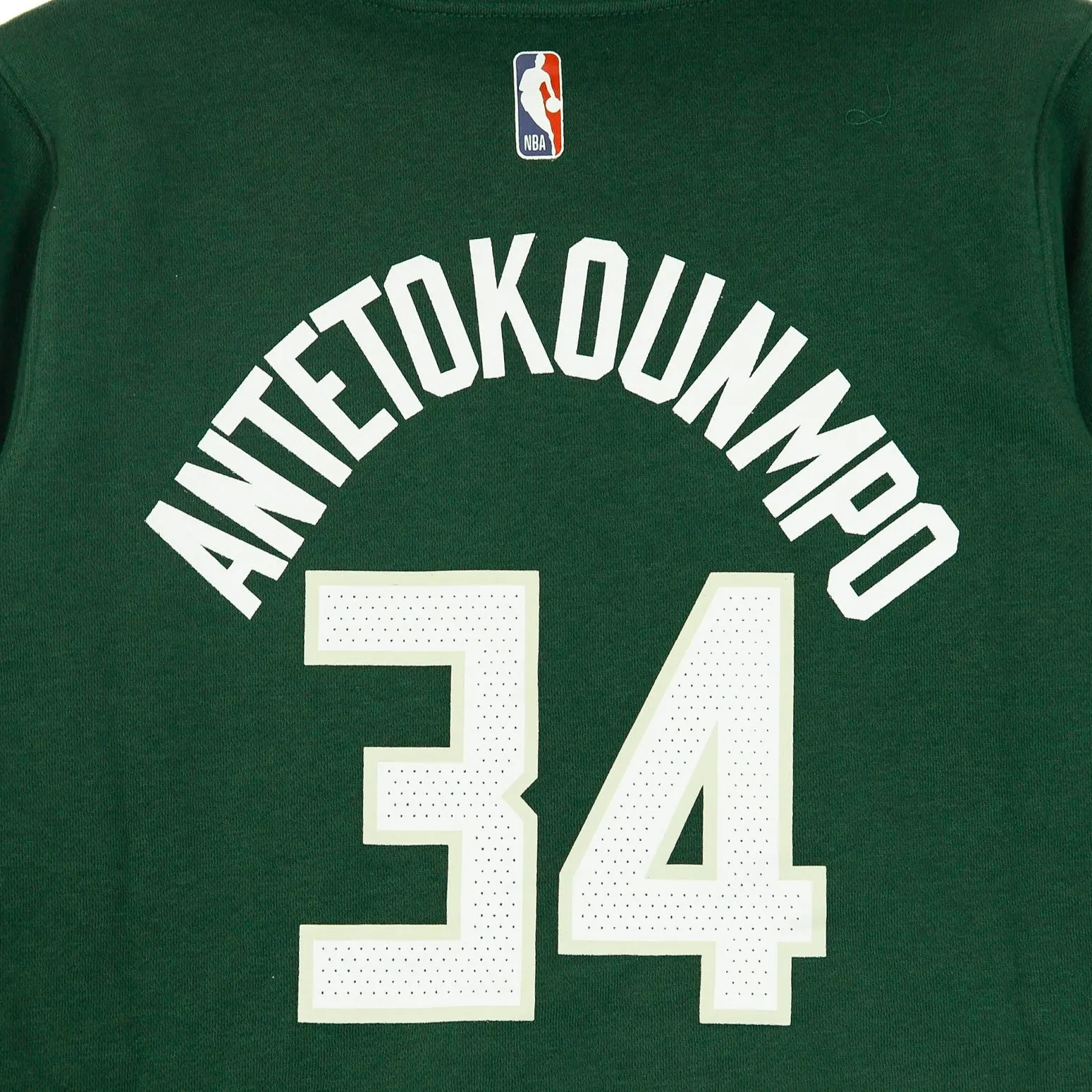 Felpa Cappuccio Ragazzo Nba Hoodie Po Essential Icon Edition No 34 Giannis Antetokounmpo Milbuc Fir