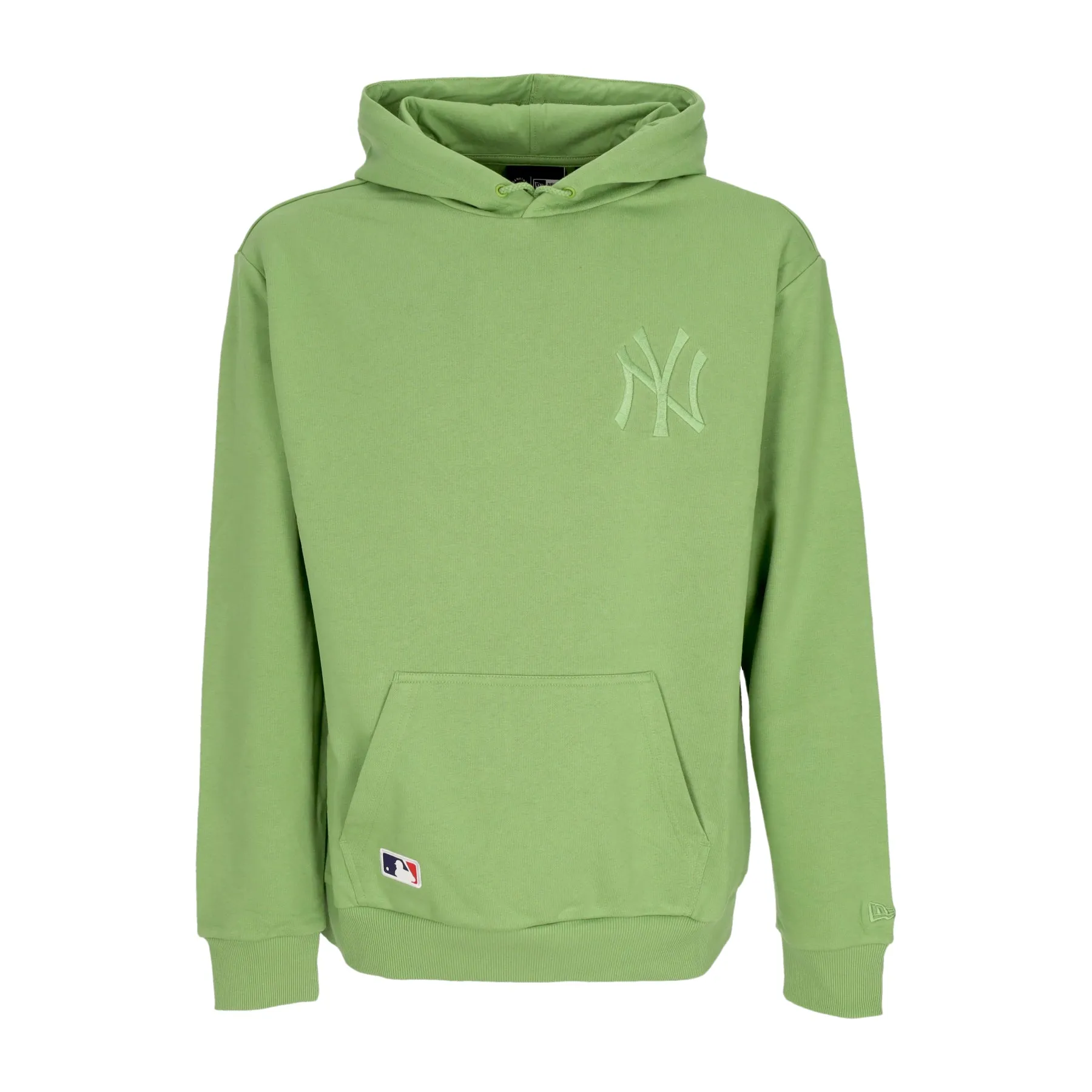 Felpa Cappuccio Uomo Mlb League Essentials Oversize Hoodie Neyyan Magic Green/magic Green