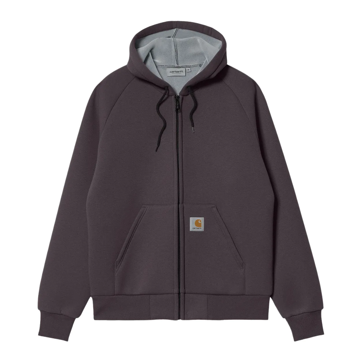 Felpa Carhartt WIP Car-Lux Hooded Viola Scuro